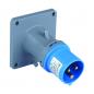 Preview: CEE Anbaustecker 85mm 3P 32A 6H IP44